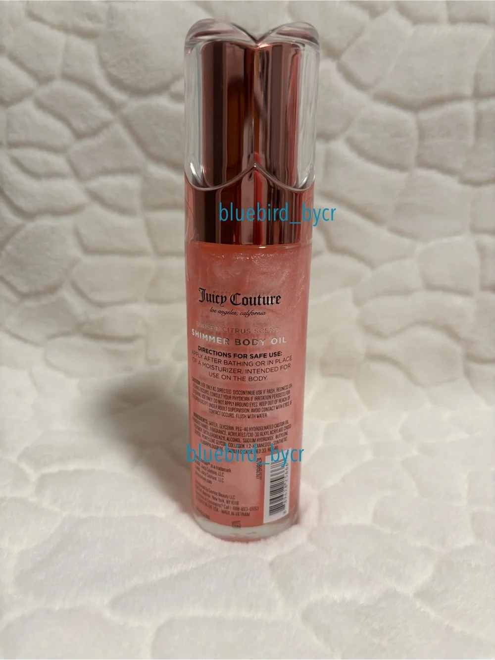 Juicy Couture Shimmer Body Oil Sunset Citrus Scent